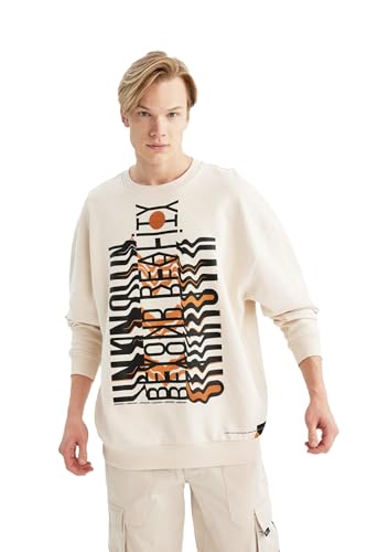 DeFacto Herren Pullover und Sweatshirt - Auswahl an Pullover und Sweatshirts für Herren von DeFacto