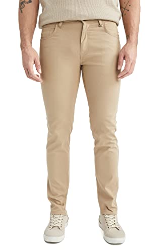 DeFacto Herren R0298AZ Pants, BEIGE, 30-34 von DeFacto