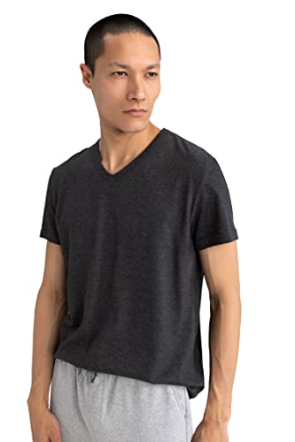 DeFacto Herren X2094AZ Undershirt, Antra Melange, 3XL von DeFacto