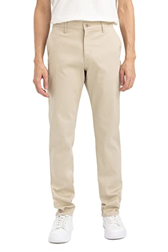 DeFacto Herren X8022az Pants, Beige, 32-34 EU von DeFacto