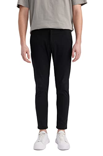 DeFacto Herren Z0302az Pants, Schwarz, 32W / 32L EU von DeFacto