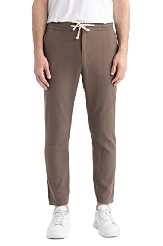 DeFacto Herren Z5198AZ Sweatpants, Brown, 36-30 von DeFacto