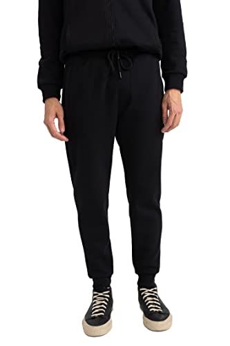 DeFacto Herren Z5536AZ Sweatpants, Black, XXL von DeFacto