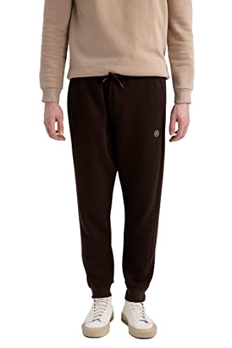 DeFacto Herren Z6000AZ Sweatpants, Brown, XS von DeFacto