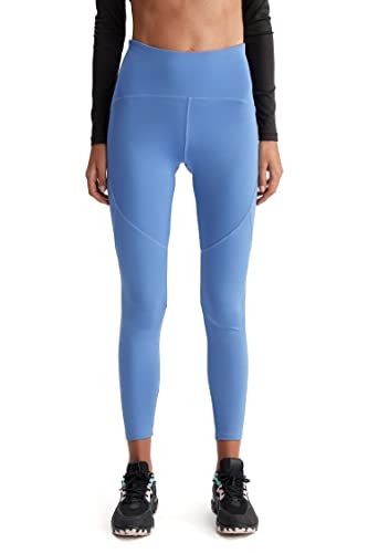 DeFacto High Waist Leggings für Damen - Sport Tights für Damen Sporthose Blue,M von DeFacto