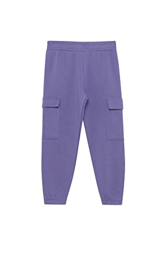 DeFacto Jogger für Mädchen Weich Sweatpants für Mädchen Dark Lilac,12/13 Y von DeFacto