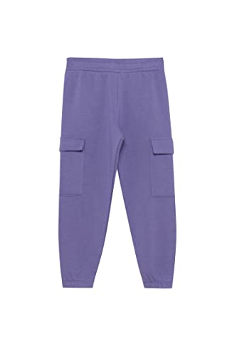 DeFacto Jogger für Mädchen Weich Sweatpants für Mädchen Dark Lilac,9/10 Y von DeFacto