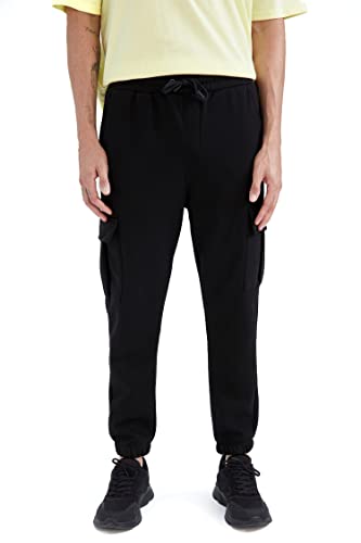 DeFacto Jogginghose für Herrenn - Herren Sporthose für Herrenn Black,XL von DeFacto