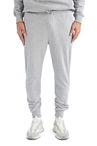 DeFacto Jogginghose für Herrenn - Herren Sporthose für Herrenn Optic LT.Grey Melange,S von DeFacto