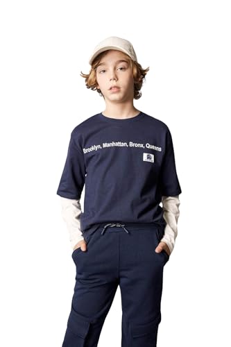 DeFacto Jungen Langarmshirt - Modische Langarmshirts T-Shirts und Longsleeve für Kinder - Stilvolle Jungen Langarmshirts von DeFacto
