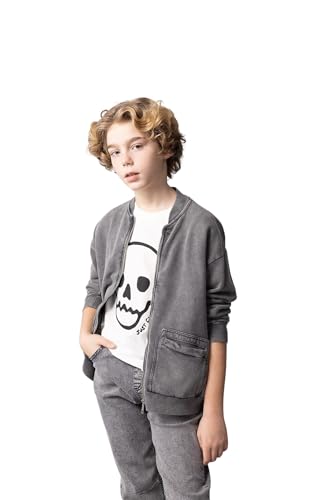 DeFacto Jungen Sweatjacke Pullover Sweatshirt und Strickjacke - Stilvolle Kinderbekleidung für Jungen von DeFacto