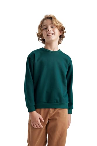 DeFacto Jungen Sweatshirt - Bequeme Sweatshirts für Kinder - Stylische Pullover und Fleecepullover für Jungen DeFacto Jungen Sweatshirt - Bequeme Sweatshirts für Kinder - Stylische Pullover und Fleecepullover für Jungen von DeFacto