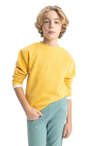 DeFacto Jungen Sweatshirt - Bequeme Sweatshirts für Kinder - Stylische Pullover und Fleecepullover für Jungen DeFacto Jungen Sweatshirt - Bequeme Sweatshirts für Kinder - Stylische Pullover und Fleecepullover für Jungen von DeFacto