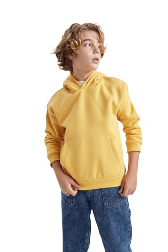 DeFacto Jungen Sweatshirt - Modische Kapuzenpullover und Hoodies für Teenager - Trendige Sweatshirts für Jungen von DeFacto