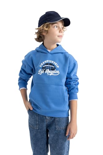 DeFacto Jungen Sweatshirt - Modische Kapuzenpullover und Hoodies für Teenager - Trendige Sweatshirts für Jungen von DeFacto