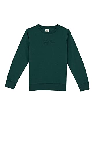 DeFacto Jungen Z0445a6 Sweatshirt, Grün, 3-4 Jahre EU von DeFacto