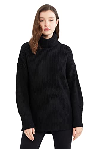 DeFacto Lang Hemden mit Langarm Tunic Hemden Black,L von DeFacto