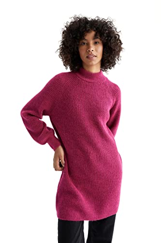 DeFacto Lang Hemden mit Langarm Tunic Hemden D.PINK,XL von DeFacto