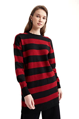 DeFacto Lang Hemden mit Langarm Tunic Hemden RED,3XL von DeFacto