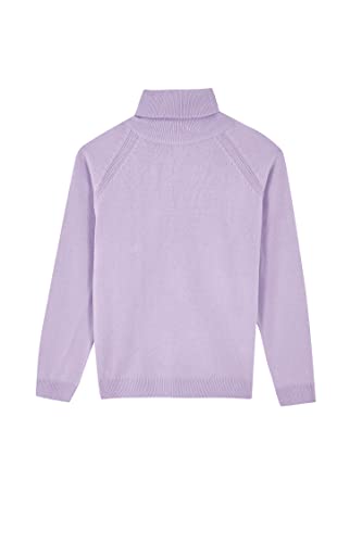 DeFacto Langarm Pullover für Mädchen - Langarm Pulli für Mädchen Oberteile LT.Lilac,13/14 Y von DeFacto