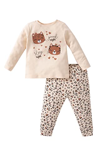 DeFacto Mädchen A0340a5 Pajama Set, Orange, 12-18 Monate EU von DeFacto