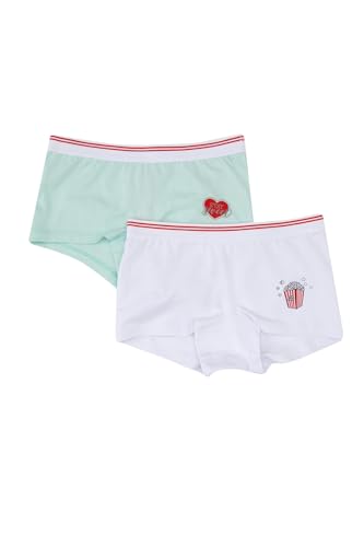 DeFacto Mädchen Boxershorts - Kinder Unterhosen Mädchen von DeFacto