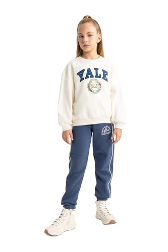 DeFacto Mädchen Jeans für Teenager - Trendige Mädchen Jeanshosen Cargohosen Jogger Fit von DeFacto