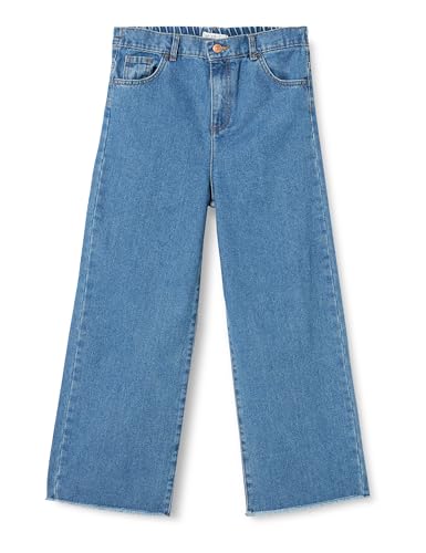 DeFacto Mädchen Jeans für Teenager - Trendige Mädchen Jeanshosen Cargohosen Wide Leg von DeFacto