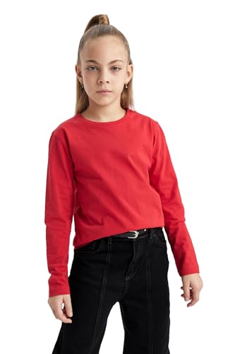 DeFacto Mädchen Langarmshirt - Vielseitige Auswahl an Langarmshirts Kinder - Langarmbodys und Longsleeve für Mädchen DeFacto Mädchen Langarmshirt - Vielseitige Auswahl an Langarmshirts Kinder - Langarmbodys und Longsleeve für Mädchen von DeFacto