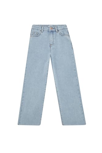 DeFacto Mädchen Sporthose - Bequeme Jogginghose und Trainingshose für aktive Kinder - Sporthosen für Mädchen,Lt.blue,9-10 Jahre von DeFacto