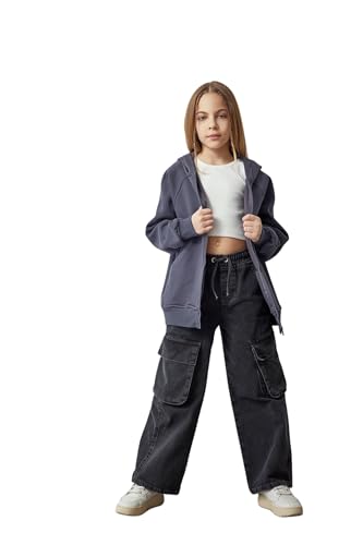 DeFacto Mädchen Sporthose - Bequeme Jogginghose und Trainingshose für aktive Kinder - Sporthosen für Mädchen von DeFacto