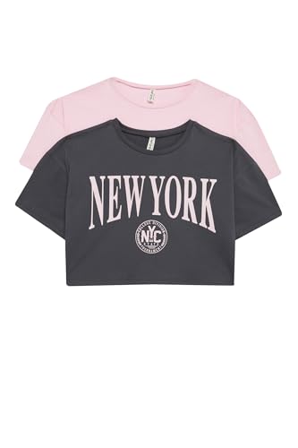 DeFacto Mädchen B7795a8 T-Shirt, Anthra, 5-6 Jahre EU DeFacto Mädchen B7795a8 T-Shirt, Anthra, 5-6 Jahre EU von DeFacto