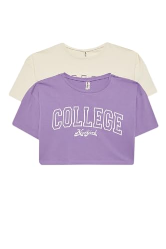 DeFacto Mädchen T-Shirt - Trendige T Shirts für Kinder - Mädchen T-Shirts für Mädchen -Tshirts Mädchen von DeFacto