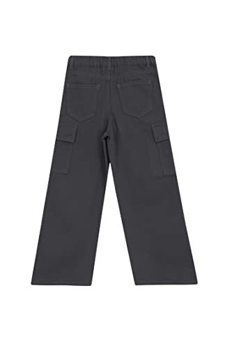 DeFacto Mädchen Y0515a6 Sweatpants, Anthra, 7-8 Jahre EU von DeFacto