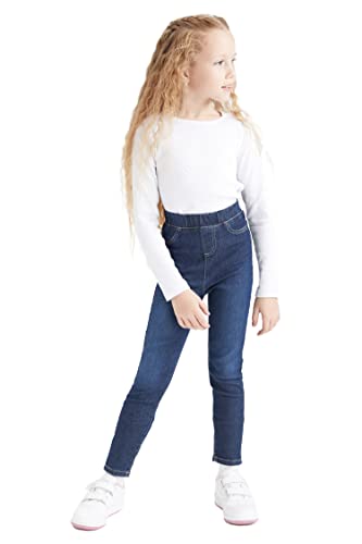 DeFacto Mädchen Z3971a6 Jeans, Blau, 13-14 Jahre EU von DeFacto