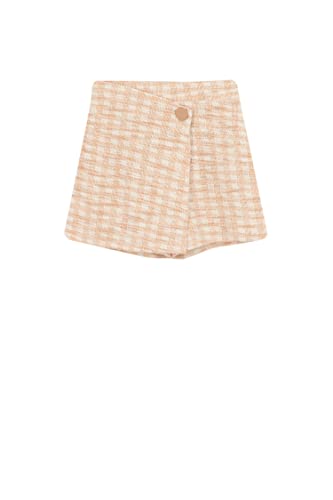 DeFacto Mädchen Z5697a6 Skirt, Beige, 10-11 Jahre EU von DeFacto