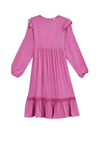 DeFacto Mädchen Z5906a6 Dress, Lila, 9-10 Jahre EU von DeFacto