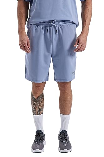 DeFacto Men's A1625AX Shorts, Blue, S von DeFacto