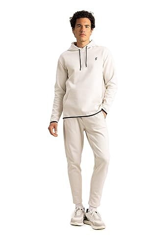 DeFacto Men's V3030AZ Sweatpants, Indigo, S von DeFacto