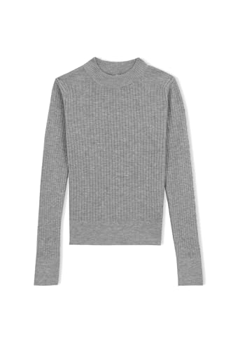 DeFacto Pullis für Mädchen - Pullover für Mädchen Vielseitige Mädchenbekleidung für jeden Anlass, Warm und Trendig Regular Fit Crew Neck von DeFacto