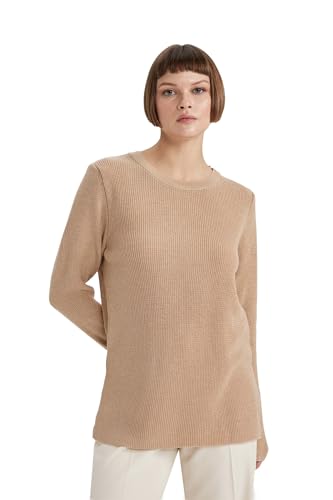 DeFacto Pullover Damen Langarm Blusen & Tuniken - Pullover Damen Winter Sweater Regular Fit Crew Neck DeFacto Pullover Damen Langarm Blusen & Tuniken - Pullover Damen Winter Sweater Regular Fit Crew Neck von DeFacto