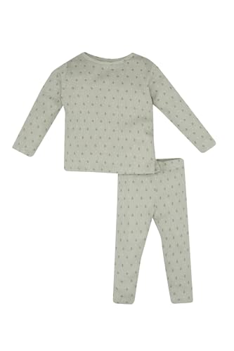 DeFacto Schlafanzüge für Baby-Mädchen, Gemütliche Pyjamas für süße Babys, Bequeme Pyjama Baby Mädchen, Kuscheliger Baby Schlafanzug im Pyjama Set Mädchen,Mint,9-12 Monate von DeFacto