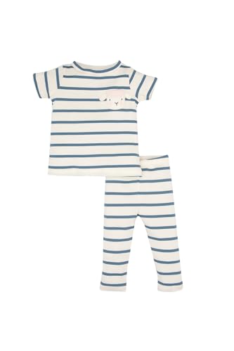 DeFacto Schlafanzüge für Baby-Mädchen, Gemütliche Pyjamas für süße Babys, Bequeme Pyjama Baby Mädchen, Kuscheliger Baby Schlafanzug im Pyjama Set Mädchen von DeFacto