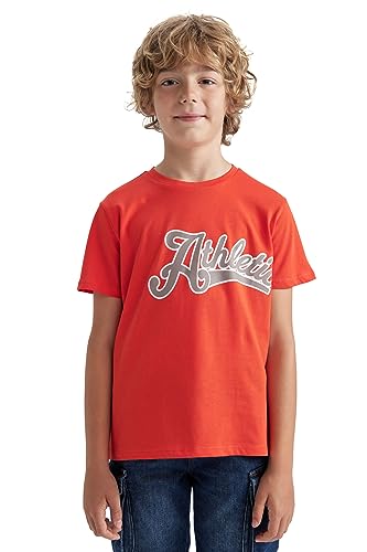 DeFacto T-Shirt Jungen - Hochwertiges und trendiges T-Shirt für Jungs - T-Shirt Kinder Jungen von DeFacto