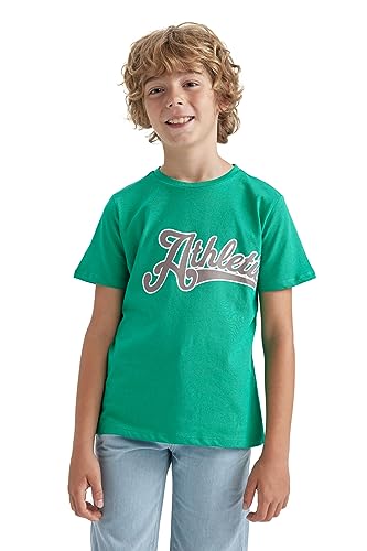 DeFacto T-Shirt Jungen - Hochwertiges und trendiges T-Shirt für Jungs - T-Shirt Kinder Jungen von DeFacto