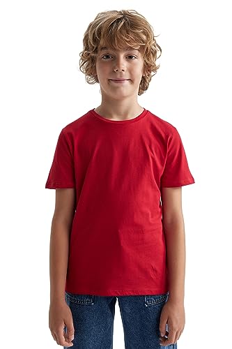 DeFacto T-Shirt Jungen - Hochwertiges und trendiges T-Shirt für Jungs - T-Shirt Kinder Jungen von DeFacto