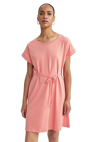 DeFacto Women's B0655AX Casual Dress, Coral, Large von DeFacto