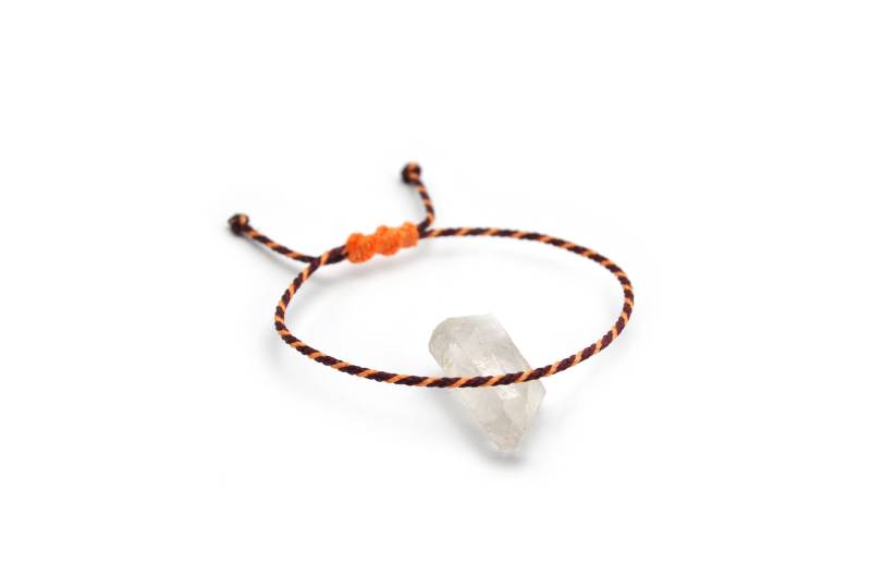 Seil Armband Pflaume & Lachsrosa | 2 Mm Dünnes Rundseil Geflochten Mit Wachsfaden Schiebeknoten Und Wasserdicht #bi5 von DeFilEnBracelet