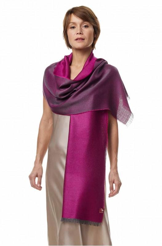 Alpaka Seiden Schal Duo Aus Baby & Seide von DeGabyRoemer