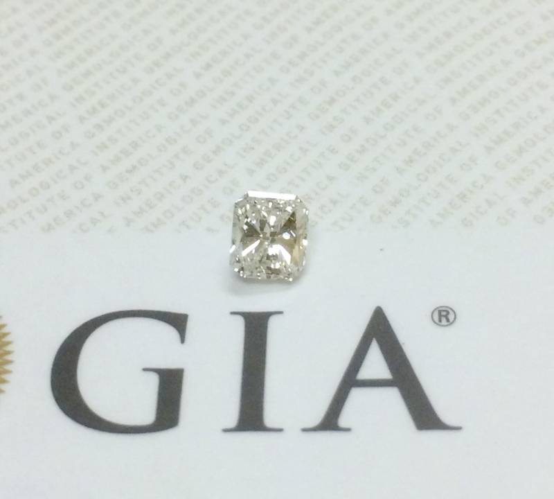 Gia Radiant Cut Diamant - Verlobungsring Ehering Lose Zertifiziert Laser Beschriftet von DeKaraDesigns